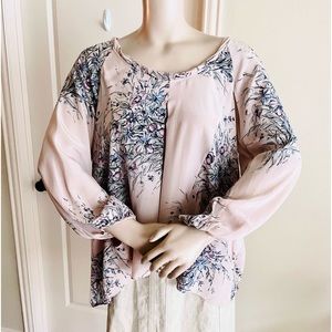NWOT Rebecca Taylor Silk Blouse Top 0
